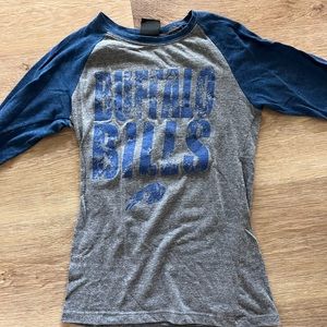 Buffalo Bills 3/4 sleeve
